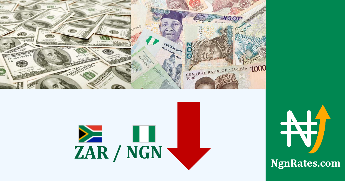 Rand To Naira Fx Market Exchange Rate Ngnrates Com